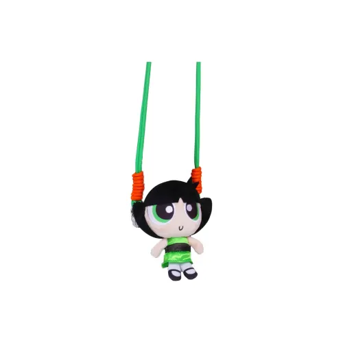 HUGKIS Суперкрошки Персонажи Съемная Кукла Плюшевая Пузырьки Цветочный Плюшевый Кулон 13 см Рекомендуемая Высота