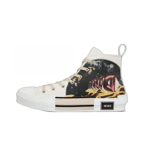 DIOR B23 Canvas Shoes High Top Мужские
