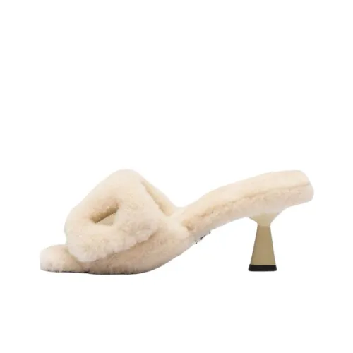 PRADA Антибактериальные Слипоны Женские Бежевые