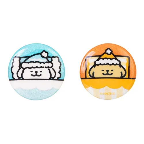 Мальтийский Пижамный Тема Значок Комбинация Сумка Украшение Значки