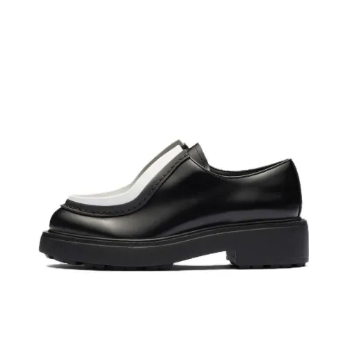 PRADA Женские повседневные туфли Черный/Белый Женские