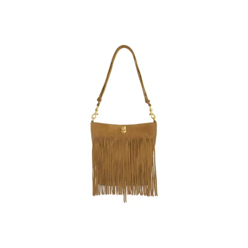 REBECCA MINKOFF Замшевая сумка-ведро сумка сумка через плечо женская медово-коричневый