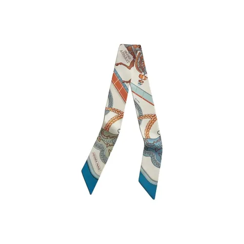 HERMES Шелковые шарфы для женщин многоцветные