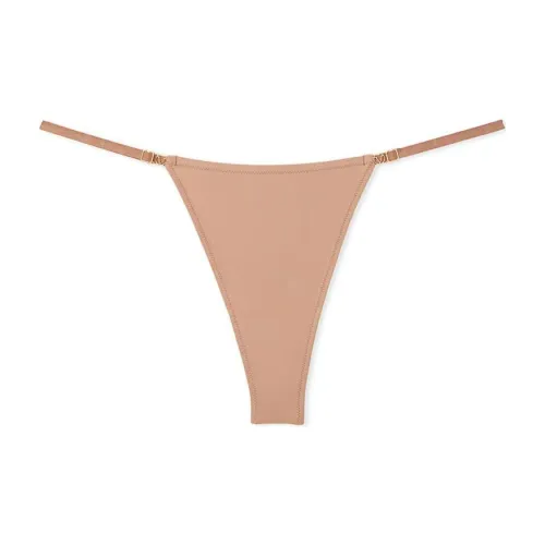 Victoria's Secret Fantasy Collection Dreamy Collection Angels Кружевная отделка Стринг Panty Пралине Нижнее белье