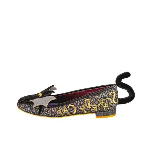 IRREGULAR CHOICE Женские повседневные туфли, черно-серый цвет, женские