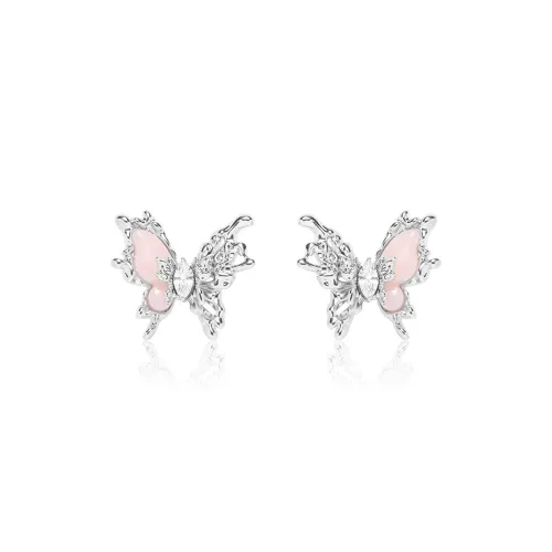 DVNRR 925 стерлинговое серебро Серьги-гвоздики Женские Набор в подарочной коробке