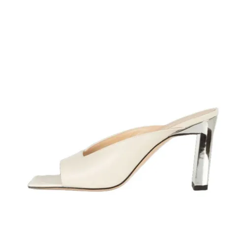 Wandler Слипоны 8,5 см Женские Крем