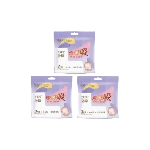 C S Дорами Менструальные трусики ZERO Feel Panty Стиль Позиционирование Санитарные прокладки 100% хлопок Мягкий Очень тонкий Дышащий