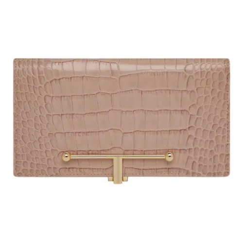 Strathberry Телячья кожа Кошелек Большой Женские Розовый цвет пиона