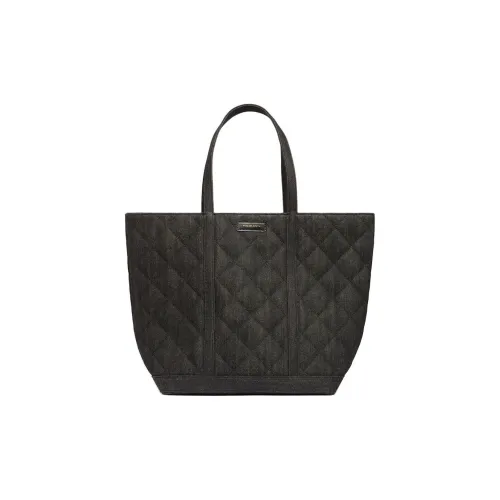 Vanessa Bruno Хлопок Тоут Сумка Сумка для покупок Сумка Экстра-большая Женская Черная