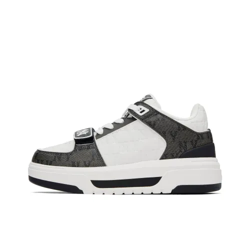 MLB New York Yankees Slip-resistant High Top Skateboard Shoes Unisex Black MLB Нью-Йорк Янкис Противоскользящие Высокие Кроссовки для Скейтбординга Унисекс Черные