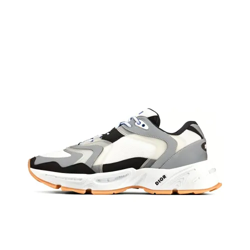 DIOR CD1 Low Топ Спортивная Повседневная Обувь Мужская Серый Белый