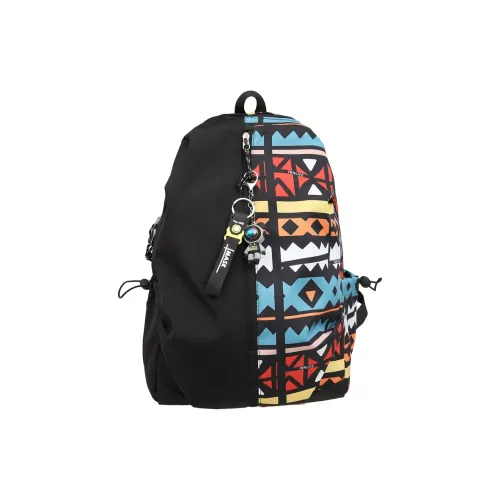 Parker Bear Нейлон Рюкзак Стандартный Унисекс Красный Белый Зеленый Синий