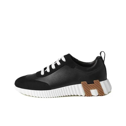 HERMES Bouncing Повседневный Низкий Топ Черный Женский
