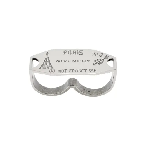GIVENCHY Латунь Кольца Женское Серебро