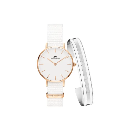 DW DanielWellington Кварцевый механизм Унисекс Часы 28 мм Белый