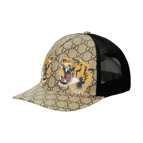 GUCCI GG Supreme Цвет холста Бейсболка Унисекс