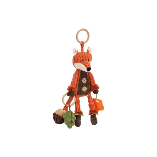 JELLYCAT Forest Animal Collection Креативный Мягкий и Очаровательный Вельветовая Кукла Лиса Плюшевая Подвеска 28 см Высота