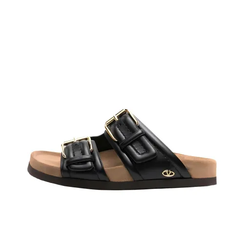 Valentino Слипоны Женские Черные