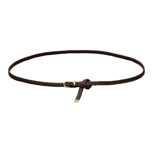 Emperor Penguin Корейский Ткани вязаные Ремень В позиционировании стиля Минималистичный Универсальный Кожаные ремни Женские Ширина 1CM