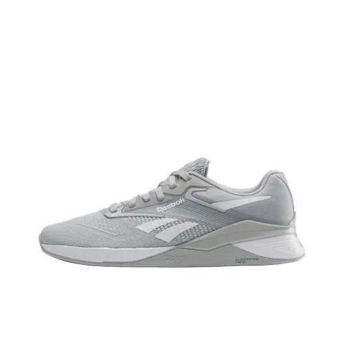 REEBOK Nano X4 Амортизация и Дышащие Низкие Кроссовки для Тренировок Унисекс Серый Белый