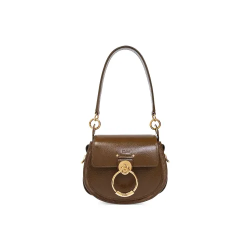 Chloe Tess Телячья кожа Сумка через плечо Сумка на плечо Женская Умбра