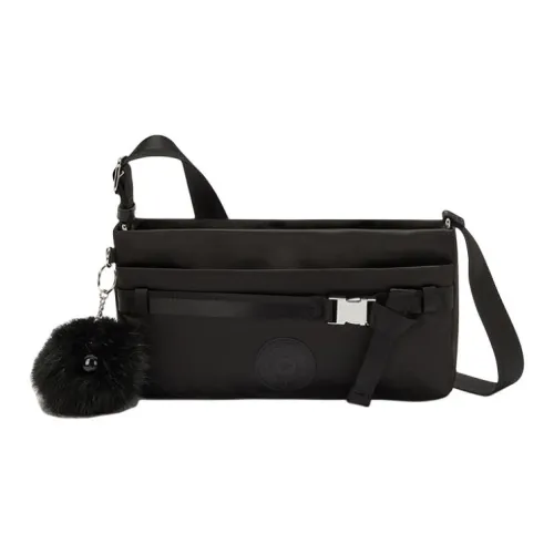 Kipling Полиэстер Сумка через плечо Маленькая Женская Углеродно-черная