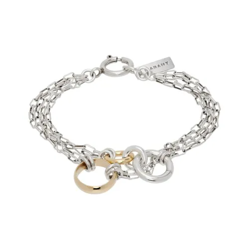 ISABEL MARANT Браслеты из латани Мужской Серебряный