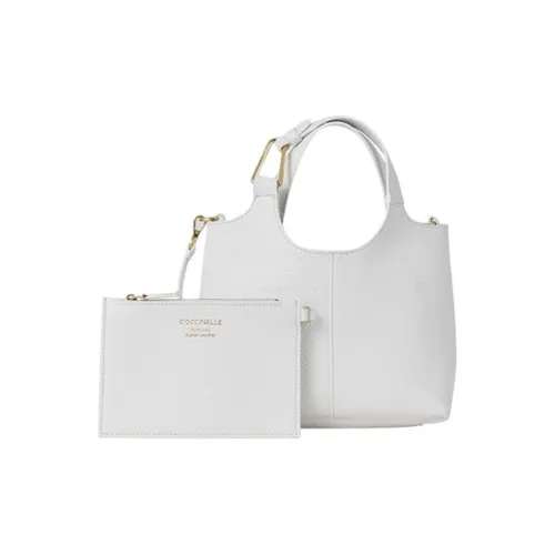 COCCINELLE Коровья кожа Одно плечо Сумка Мини Женская Ярко-белая