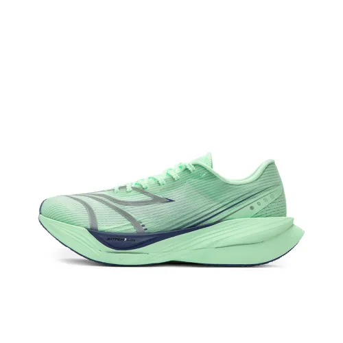 361° Flying B ET Амортизаторы Slip-resistant устойчивые к истиранию дышащие низкий топ беговые кроссовки Мужской Зеленый