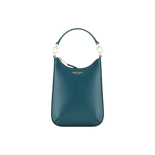 GIORGIO ARMANI Сумка-хобо из коровьей кожи сумка через плечо мини женская яшмовый