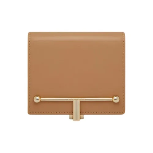 Strathberry Гладкая Телячья Кожа Кошелек Женские Карамель