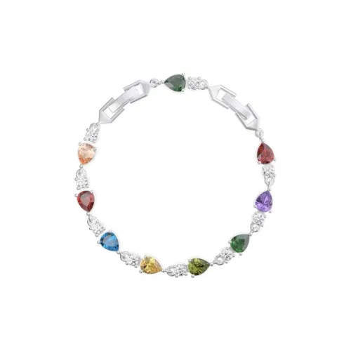 ICEGANG Белое золото с медным покрытием браслеты унисекс