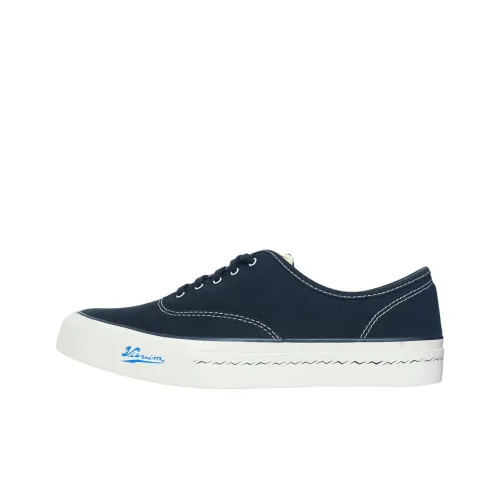Visvim Low-Top Canvas Shoes Blue Men's