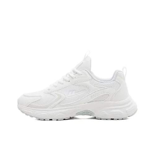 Warrior Slip-resistant Breathable Lightweight Low-Top Casual Shoes Unisex White Warrior Противоскользящий Дышащий Легкий Низкий Топ Повседневная Обувь Унисекс Белый