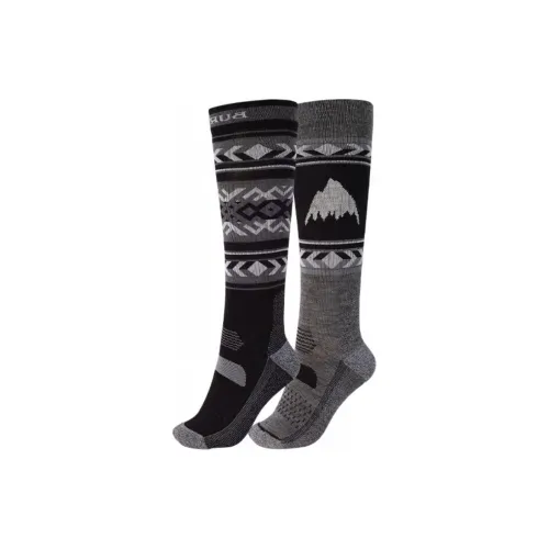 BURTON Лыжные носки Женские 2 упаковки черный серый