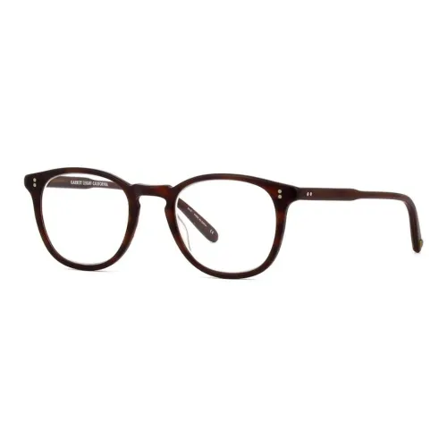 GARRETT LEIGHT Круглые Оправы для очков Унисекс Черепаховый