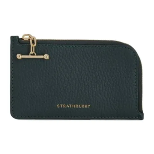 Strathberry Телячья кожа Кошелек Женские Темно-зеленый