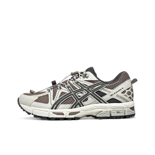Asics Gel Kahana 8 FL Low Топ Повседневный Трейл Раннинг Городской Коммутатор Беговые Кроссовки Мужские Коричневый Черный