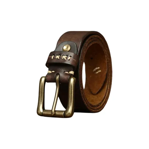 JEANSWEST Ремни из коровьей кожи мужской ширина 3,5 см