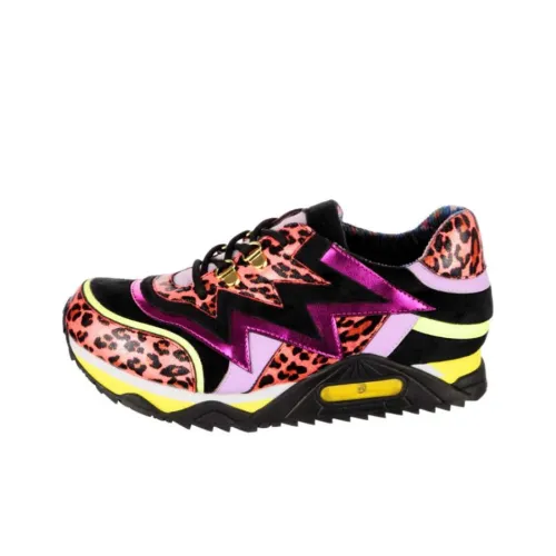 IRREGULAR CHOICE Slip-resistant Low Top Casual Shoes Women's Pink IRREGULAR CHOICE Противоскользящие Низкие Топы Повседневная Обувь Женская Розовая