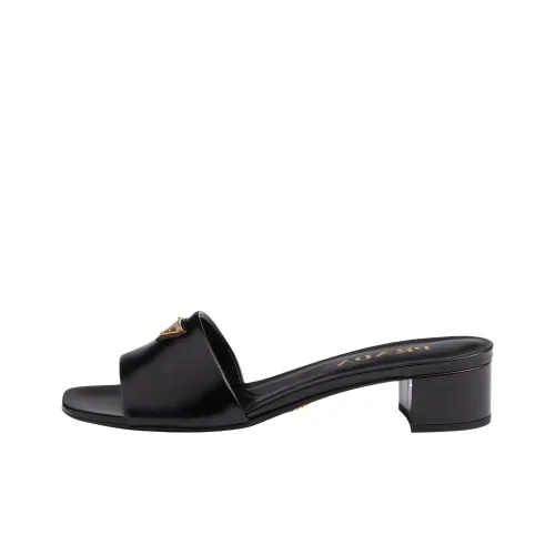 PRADA Шлепанцы Женские Черные
