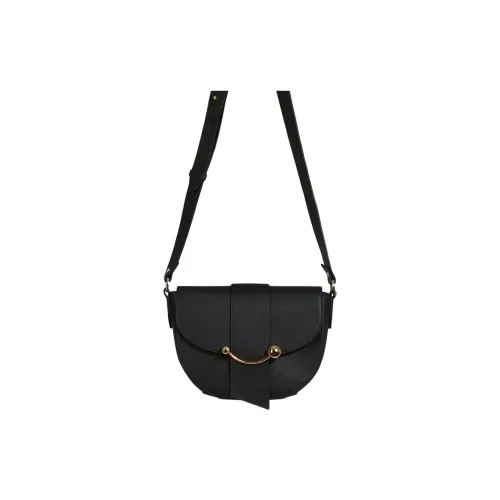 Strathberry Smooth Calfskin Сумка через плечо Женская Черная