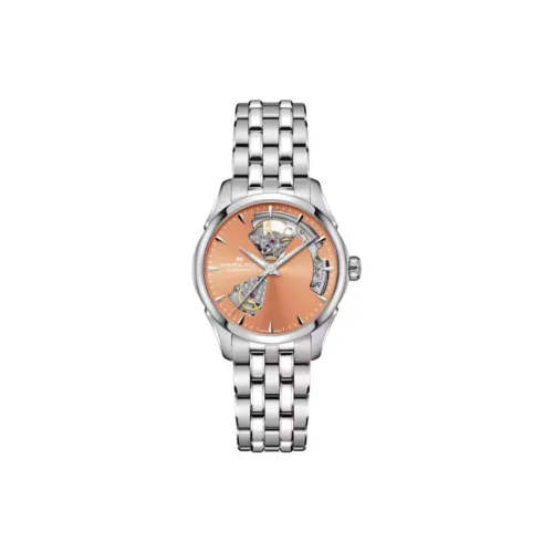 HAMILTON Автоматический Механический Механизм Женские Часы Jazz Series 36 мм Скелет