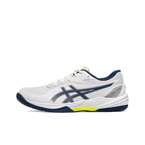 Asics Износостойкие Низкие Кроссовки для тренировок с поддержкой Мужские Белые и Синие