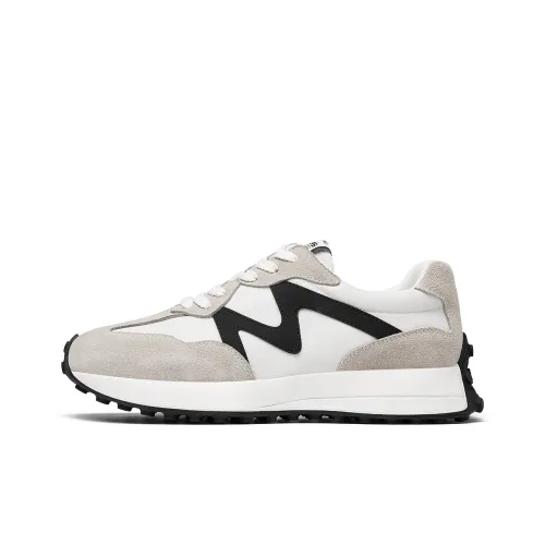 MILLIE'S Низкий топ Повседневная обувь Мужская Белый Серый