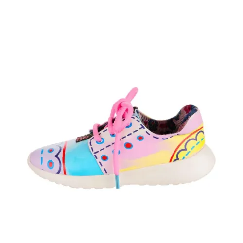 IRREGULAR CHOICE Легкий Низкий Топ Повседневная Обувь Женская Розовая