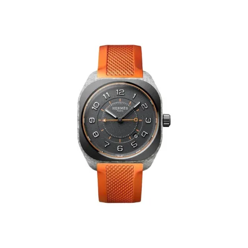 HERMES Автоматический Механический Movement Унисекс H08 Часы 42mm*39mm Серый