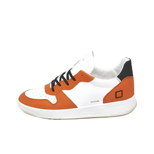 D.A.T.E Low Топ Скейтборд Кроссовки Мужские Белый Оранжевый