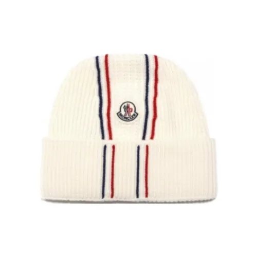 Moncler Новая шерсть Шапки-бини Мужской Белый